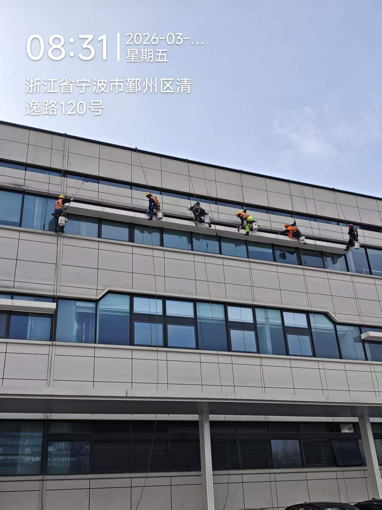 嘉兴高空幕墙清洗